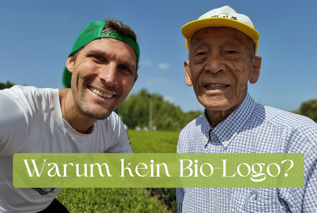 Bio Matcha: Warum wir kein Bio-Logo (mehr) haben